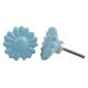 Turquoise Daisy Knob